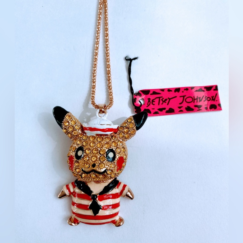 Pokémon Pikachu sailor pendant necklace